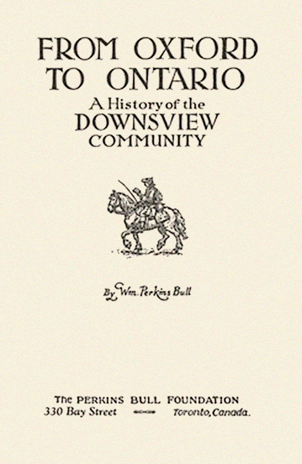 The cover of an old book by William Perkins Bull.