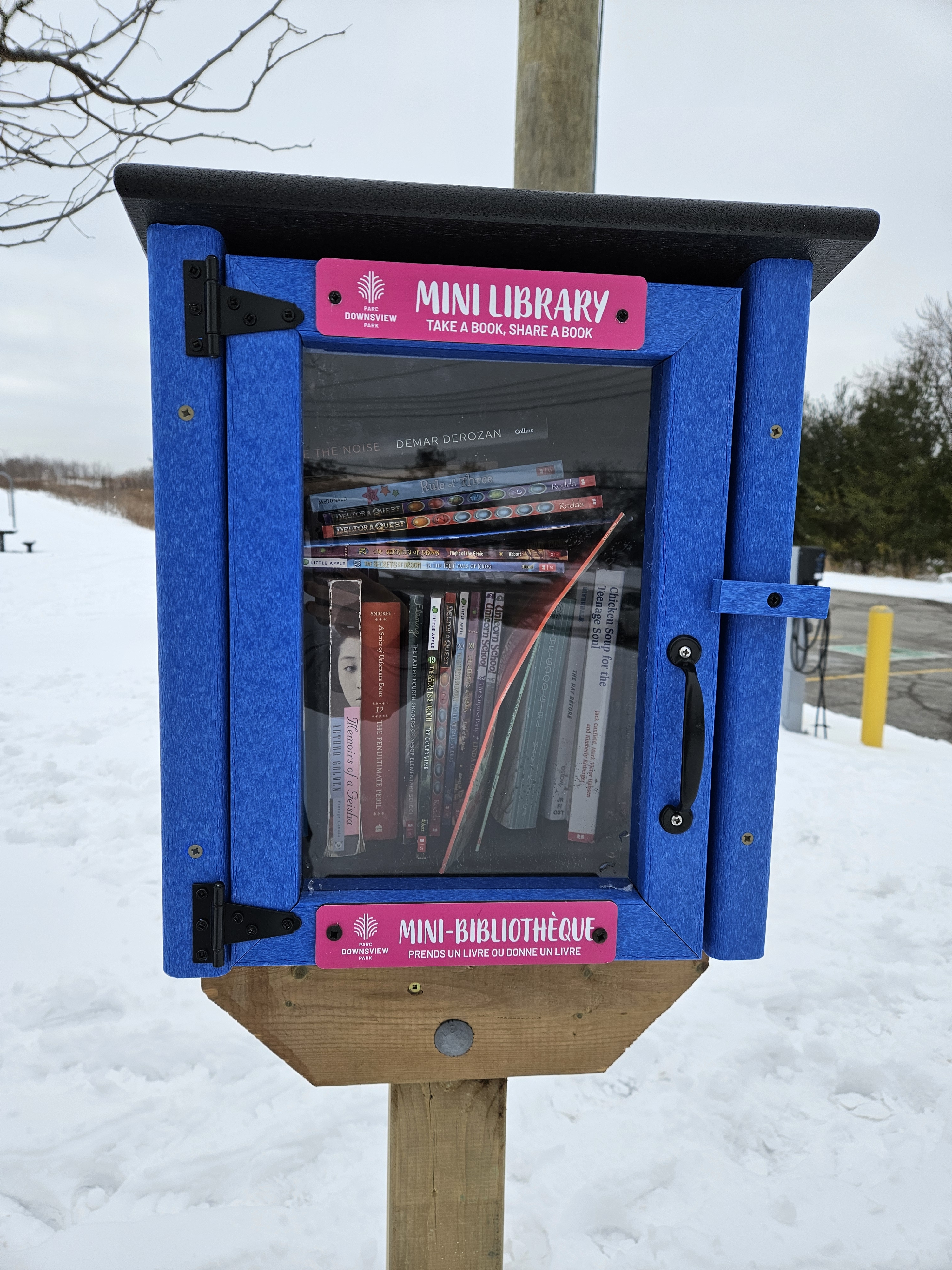 Mini-bibliothèque | Downsview Park